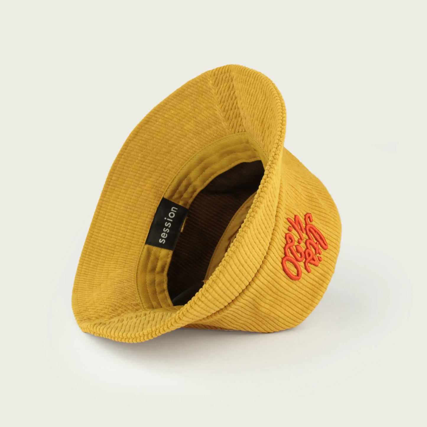 It's 420 Corduroy Bucket Hat - Yellow