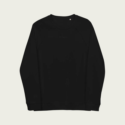 Do Nothing. Embroidered Sweatshirt - Black